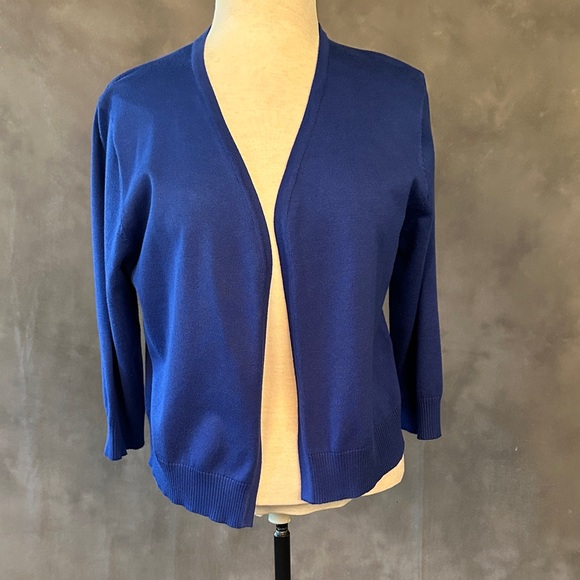 Urban Coco Sweaters - Elegant Royal Blue Women's Cardigan